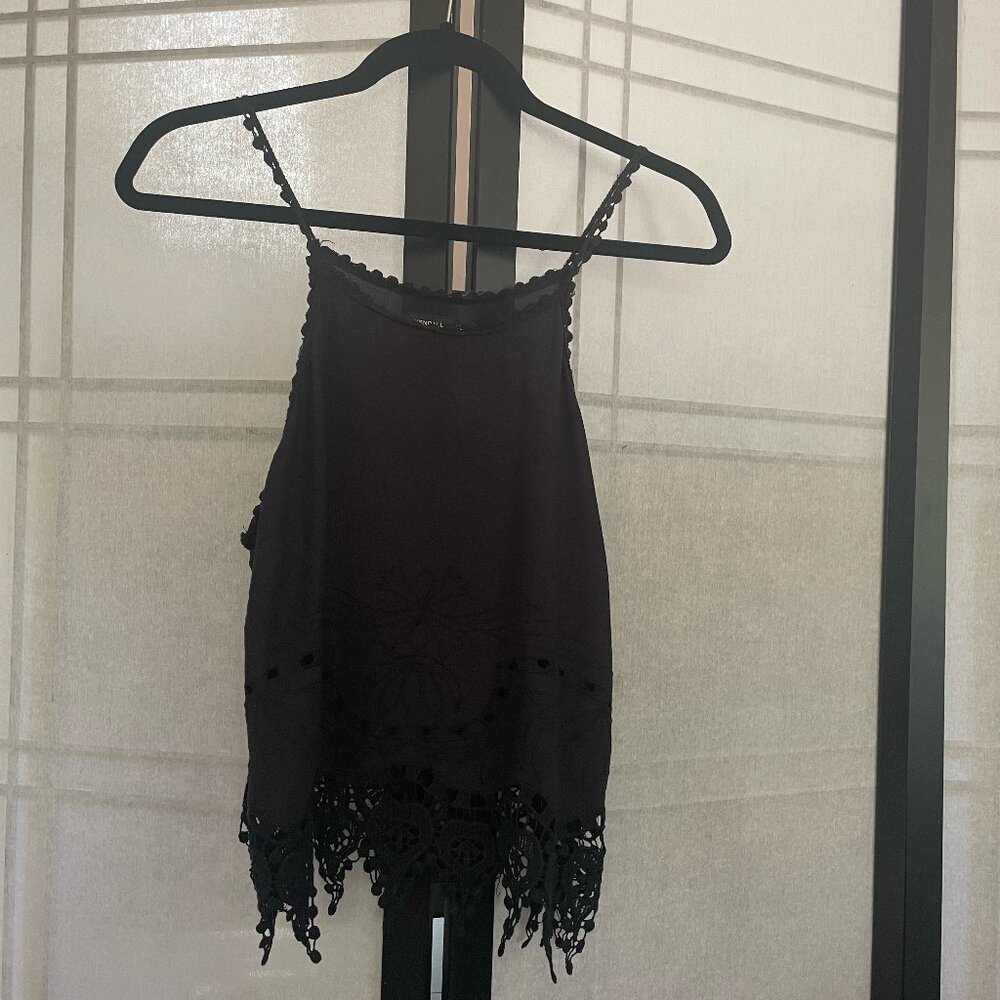 Kendall & Kylie Embroidered Tank Top